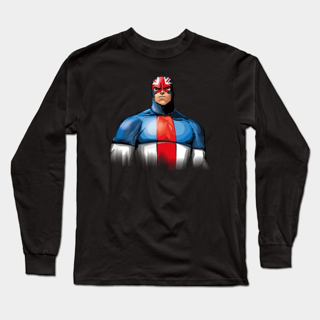 Captain GB Long Sleeve T-Shirt by Chairboy